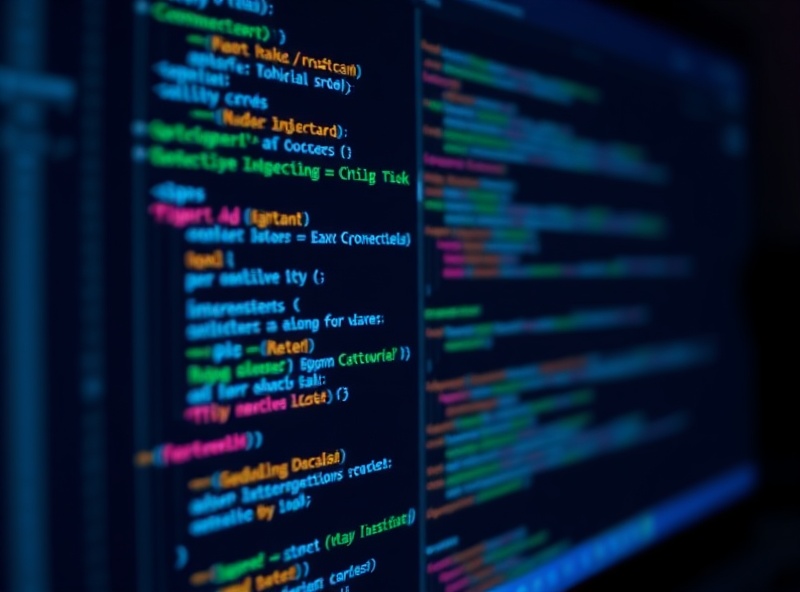 Разработчик анализирует логи API StatusPulse в терминале на тёмном фоне